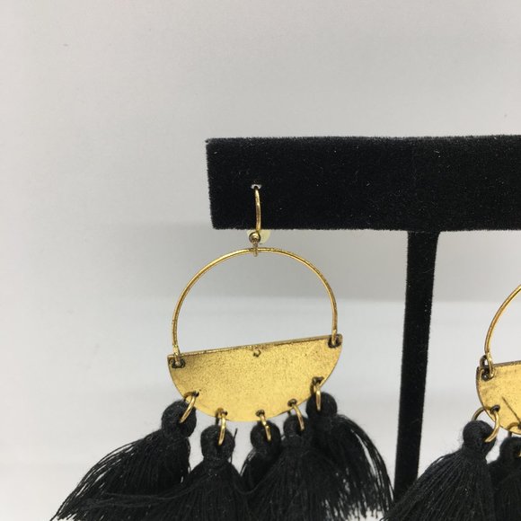 Lot of (3) Boho Festival Fringe Tassel Earrings - Picture 4 of 12